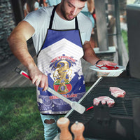 Les Grenadiers Haiti Football Apron 2026 Nou Retounen White Version - Wonder Print Shop