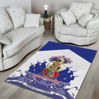 Les Grenadiers Haiti Football Area Rug 2026 Nou Retounen White Version - Wonder Print Shop