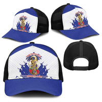 Les Grenadiers Haiti Football Baseball Net Cap 2026 Nou Retounen White Version - Wonder Print Shop