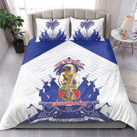 Les Grenadiers Haiti Football Bedding Set 2026 Nou Retounen White Version - Wonder Print Shop