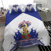 Les Grenadiers Haiti Football Bedding Set 2026 Nou Retounen White Version - Wonder Print Shop