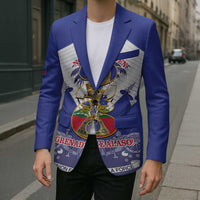 Personalized Les Grenadiers Haiti Football Blazer 2026 Nou Retounen White Version - Wonder Print Shop