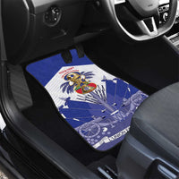 Personalized Les Grenadiers Haiti Football Car Mats 2026 Nou Retounen White Version - Wonder Print Shop