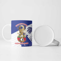 Personalized Les Grenadiers Haiti Football Ceramic Mug 2026 Nou Retounen White Version - Wonder Print Shop