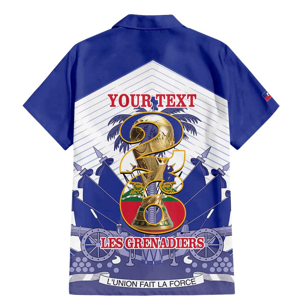 Personalized Les Grenadiers Haiti Football Family Matching Mermaid Dress and Hawaiian Shirt 2026 Nou Retounen White Version - Wonder Print Shop