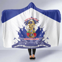 Les Grenadiers Haiti Football Hooded Blanket 2026 Nou Retounen White Version - Wonder Print Shop