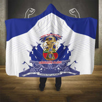 Les Grenadiers Haiti Football Hooded Blanket 2026 Nou Retounen White Version - Wonder Print Shop
