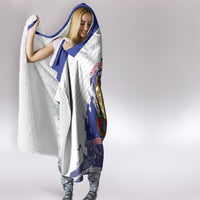 Les Grenadiers Haiti Football Hooded Blanket 2026 Nou Retounen White Version - Wonder Print Shop