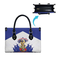 Les Grenadiers Haiti Football Leather Bag 2026 Nou Retounen White Version - Wonder Print Shop