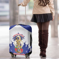 Les Grenadiers Haiti Football Luggage Cover 2026 Nou Retounen White Version - Wonder Print Shop
