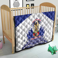 Les Grenadiers Haiti Football Quilt 2026 Nou Retounen White Version - Wonder Print Shop