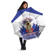 Les Grenadiers Haiti Football Umbrella 2026 Nou Retounen White Version - Wonder Print Shop