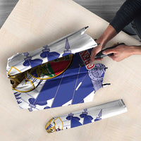 Les Grenadiers Haiti Football Umbrella 2026 Nou Retounen White Version - Wonder Print Shop