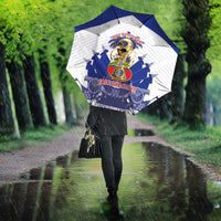 Les Grenadiers Haiti Football Umbrella 2026 Nou Retounen White Version - Wonder Print Shop