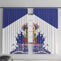Les Grenadiers Haiti Football Window Curtain 2026 Nou Retounen White Version - Wonder Print Shop