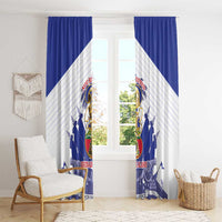 Les Grenadiers Haiti Football Window Curtain 2026 Nou Retounen White Version - Wonder Print Shop