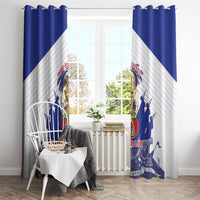 Les Grenadiers Haiti Football Window Curtain 2026 Nou Retounen White Version - Wonder Print Shop