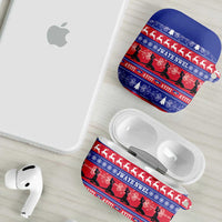 Haiti Christmas AirPods Case Jwaye Nwel Ayiti Neg Marron Veve Vodou - Wonder Print Shop