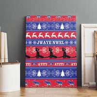 Haiti Christmas Canvas Wall Art Jwaye Nwel Ayiti Neg Marron Veve Vodou - Wonder Print Shop