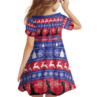 Haiti Christmas Family Matching Summer Maxi Dress and Hawaiian Shirt Jwaye Nwel Ayiti Neg Marron Veve Vodou - Wonder Print Shop