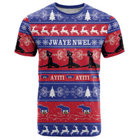 Haiti Christmas T Shirt Jwaye Nwel Ayiti Neg Marron Veve Vodou - Wonder Print Shop