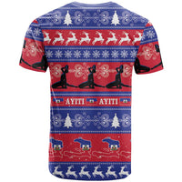 Haiti Christmas T Shirt Jwaye Nwel Ayiti Neg Marron Veve Vodou - Wonder Print Shop