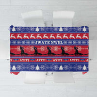 Haiti Christmas Tablecloth Jwaye Nwel Ayiti Neg Marron Veve Vodou - Wonder Print Shop