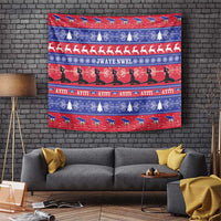 Haiti Christmas Tapestry Jwaye Nwel Ayiti Neg Marron Veve Vodou - Wonder Print Shop