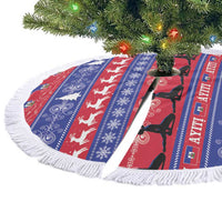 Haiti Christmas Tree Skirt Jwaye Nwel Ayiti Neg Marron Veve Vodou - Wonder Print Shop