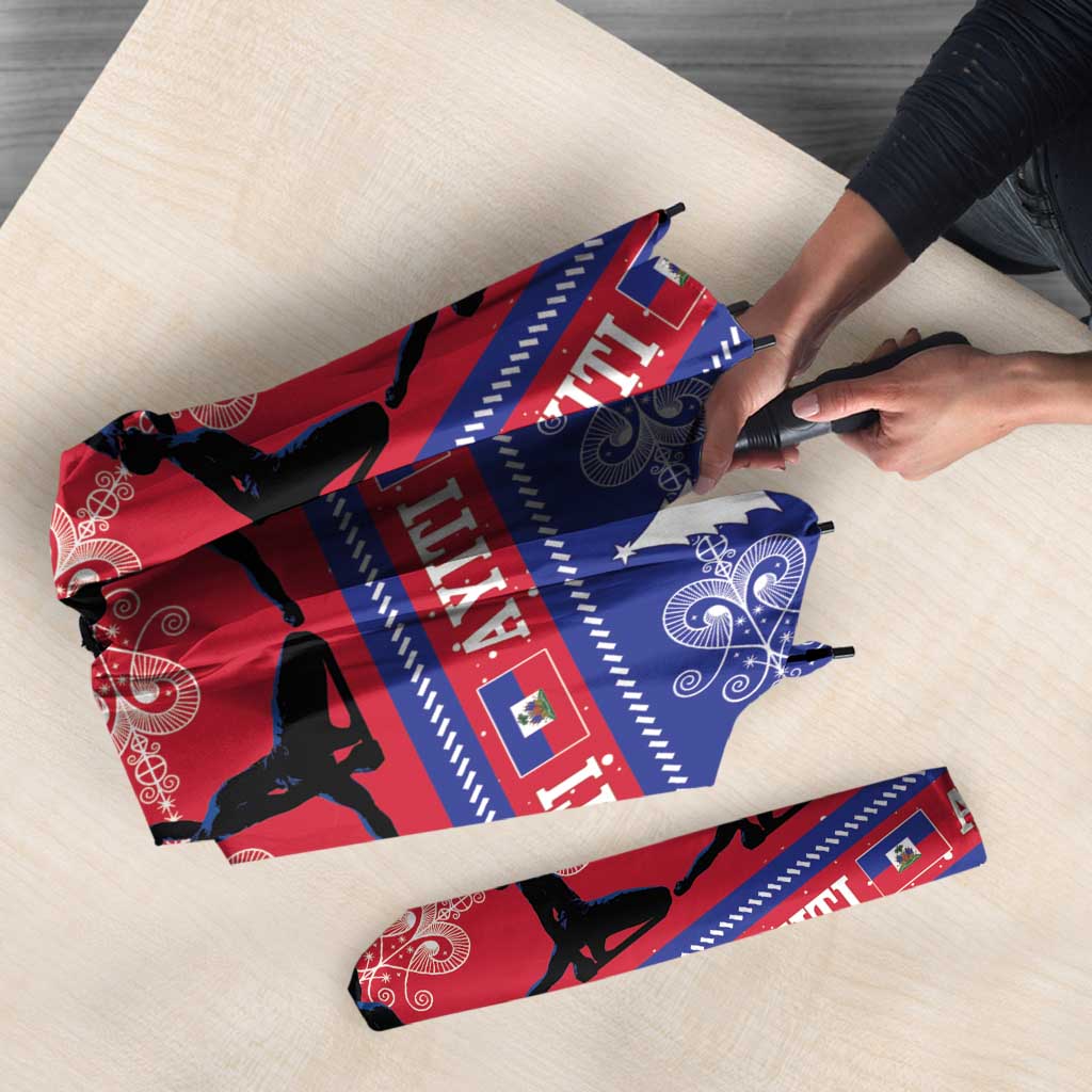 Haiti Christmas Umbrella Jwaye Nwel Ayiti Neg Marron Veve Vodou - Wonder Print Shop