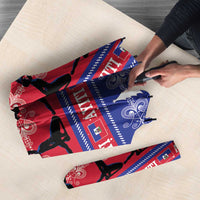 Haiti Christmas Umbrella Jwaye Nwel Ayiti Neg Marron Veve Vodou - Wonder Print Shop