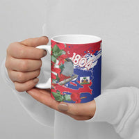 Haiti Independence Day Ceramic Mug 1804 Proud Ayiti Map Hispaniolan Trogon - Wonder Print Shop