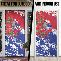 Haiti Independence Day Door Cover 1804 Proud Ayiti Map Hispaniolan Trogon - Wonder Print Shop