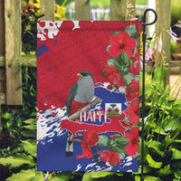 Haiti Independence Day Garden Flag 1804 Proud Ayiti Map Hispaniolan Trogon - Wonder Print Shop