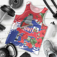 Haiti Independence Day Men Tank Top 1804 Proud Ayiti Map Hispaniolan Trogon - Wonder Print Shop