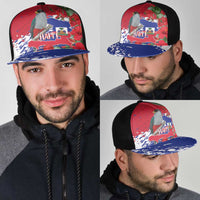 Haiti Independence Day Mesh Trucker Cap 1804 Proud Ayiti Map Hispaniolan Trogon - Wonder Print Shop