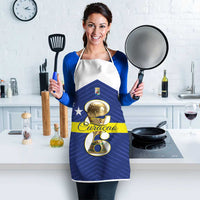 Curacao Football Apron 2026 The Blue Wave is Rising - Wonder Print Shop