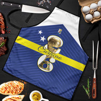 Curacao Football Apron 2026 The Blue Wave is Rising - Wonder Print Shop
