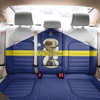Curacao Football Back Car Seat Cover 2026 The Blue Wave is Rising - Wonder Print Shop