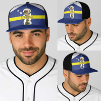 Curacao Football Baseball Net Cap 2026 The Blue Wave is Rising - Wonder Print Shop