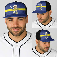 Curacao Football Baseball Net Cap 2026 The Blue Wave is Rising - Wonder Print Shop