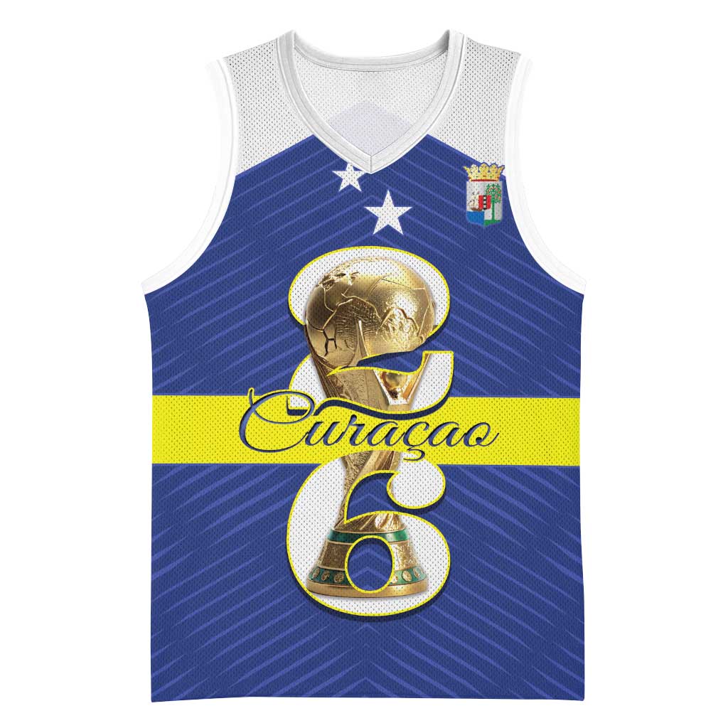 Personalized Curacao Football Basketball Jersey 2026 The Blue Wave is Rising - Wonder Print Shop