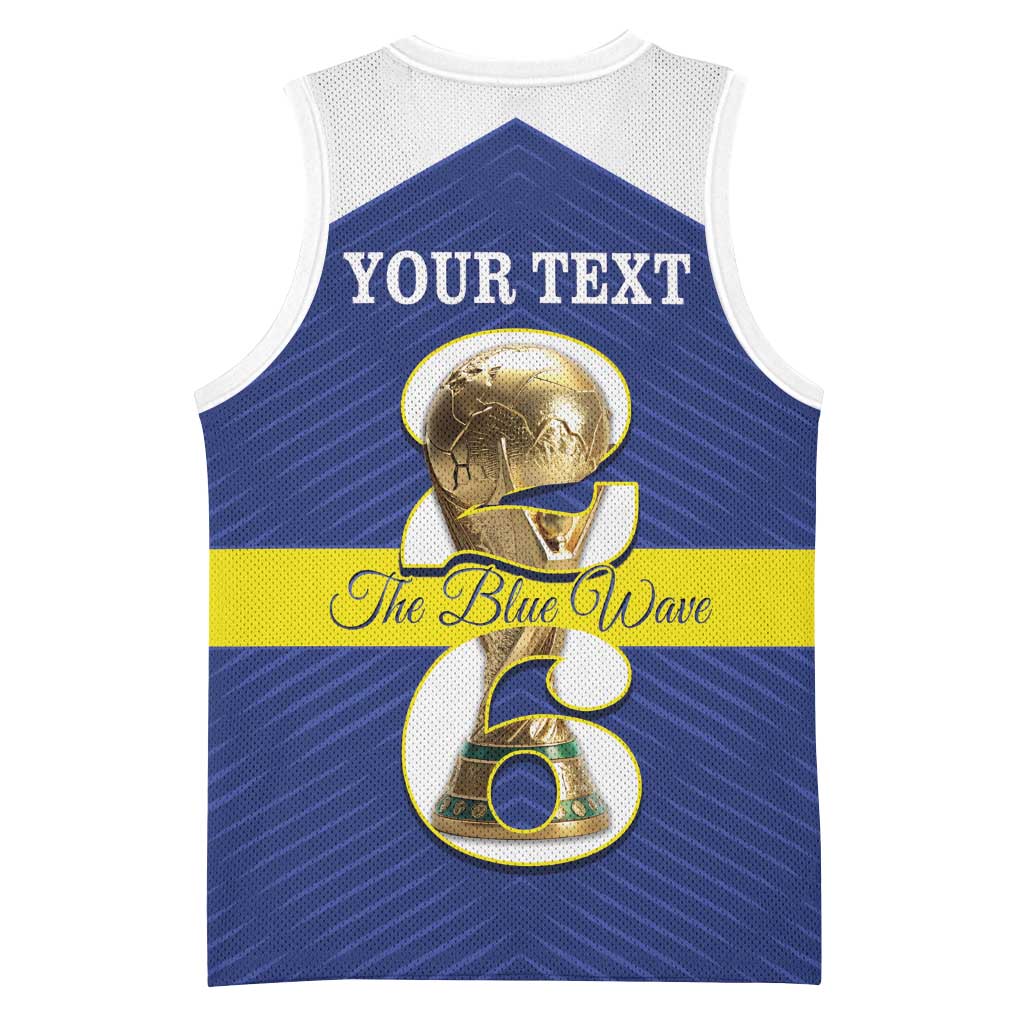 Personalized Curacao Football Basketball Jersey 2026 The Blue Wave is Rising - Wonder Print Shop