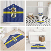 Curacao Football Bathroom Set 2026 The Blue Wave is Rising - Wonder Print Shop