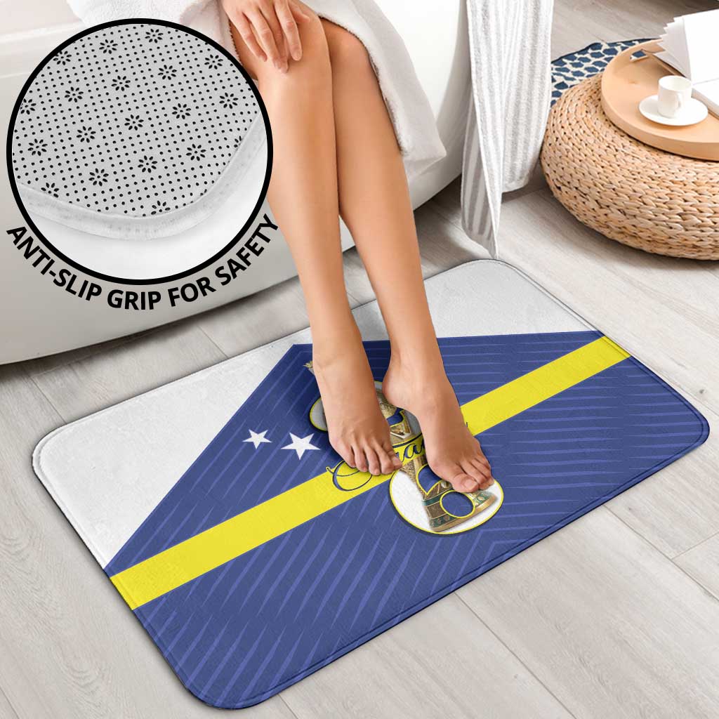 Curacao Football Bathroom Set 2026 The Blue Wave is Rising - Wonder Print Shop