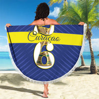 Curacao Football Beach Blanket 2026 The Blue Wave is Rising - Wonder Print Shop