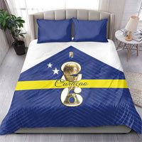 Curacao Football Bedding Set 2026 The Blue Wave is Rising - Wonder Print Shop