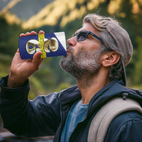 Personalized Curacao Football 4 in 1 Can Cooler Tumbler 2026 The Blue Wave is Rising - Wonder Print Shop