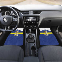 Personalized Curacao Football Car Mats 2026 The Blue Wave is Rising - Wonder Print Shop