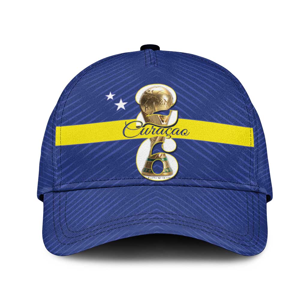 Curacao Football Classic Cap 2026 The Blue Wave is Rising - Wonder Print Shop